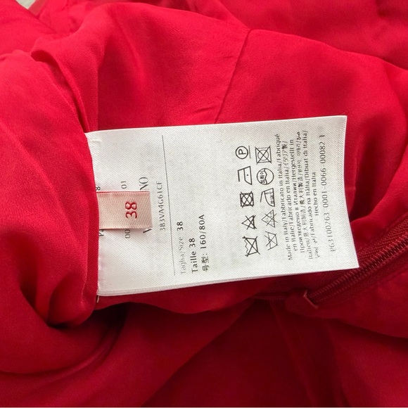 Valentino Red Bow Dress - Picture 6 of 8